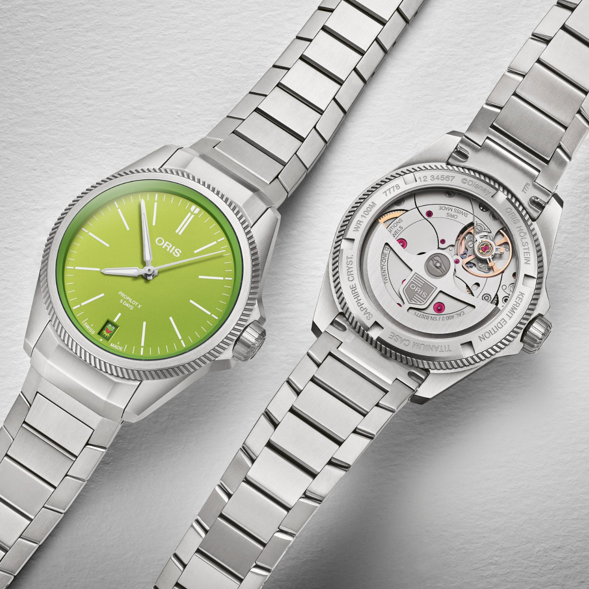 Oris New Watches - PROPILOT X - KERMIT EDITION | Manfredi Jewels
