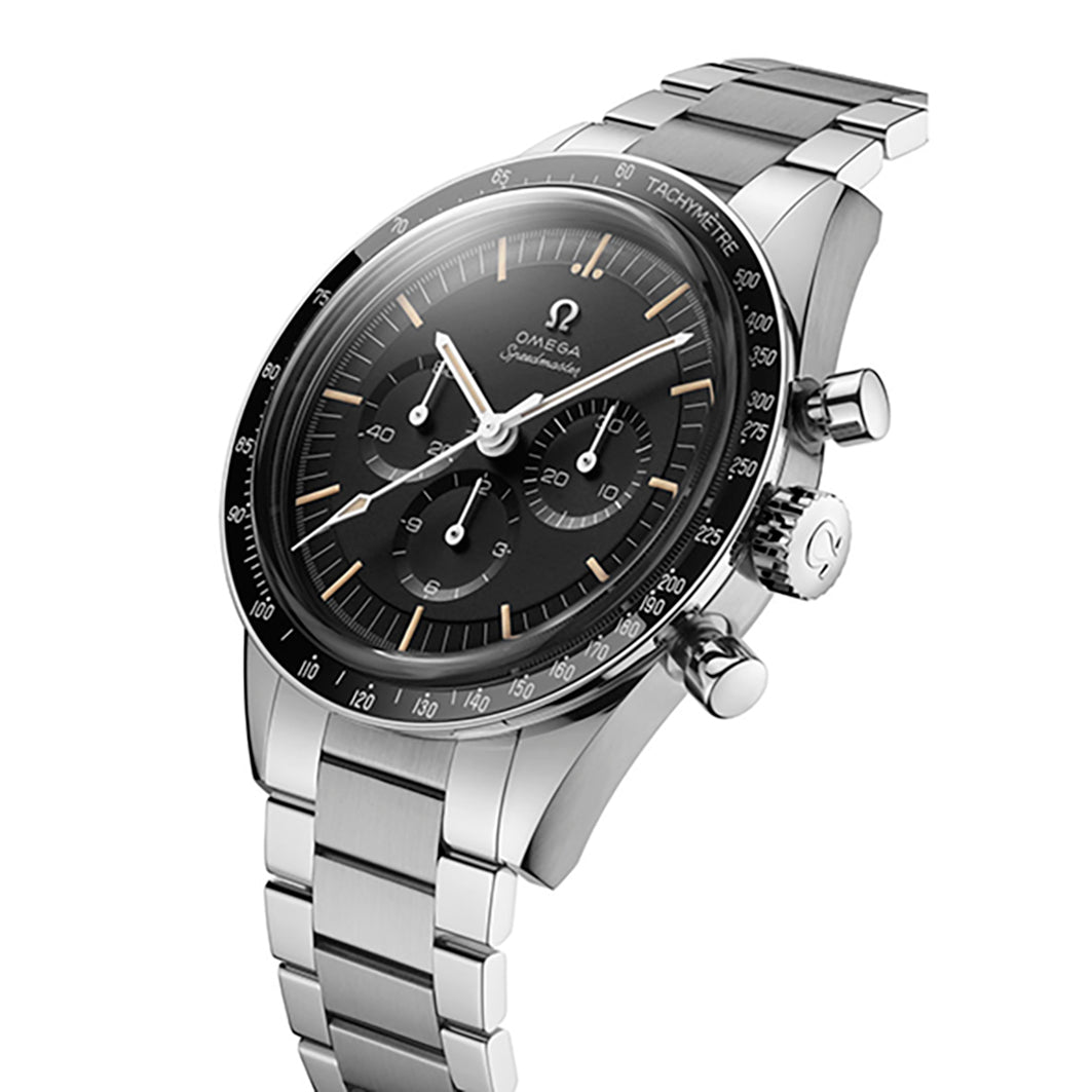 THE 321 POWERS ON! OMEGA’s legendary Calibre is the driving force behind another Moonwatch – This time in Steel.