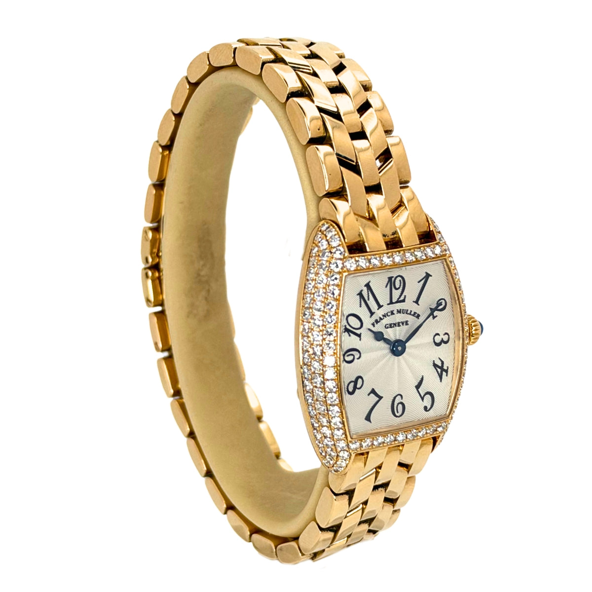 Cintrée Curvex 18K Yellow Gold Diamond Bezel