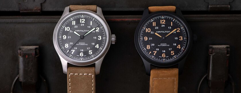 THE KHAKI FIELD TITANIUM IS READY FOR ACTION