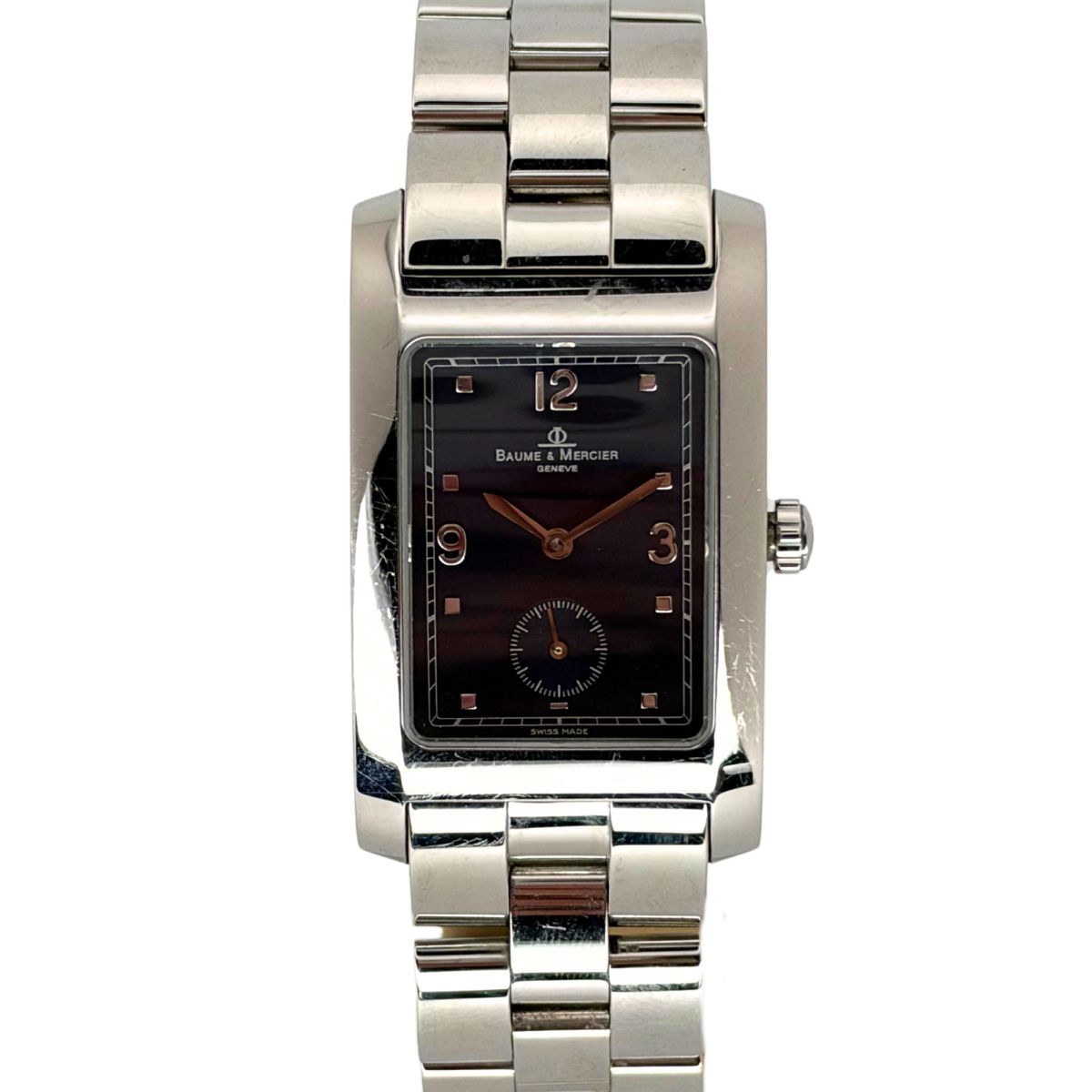 Hampton Stainless Steel Blue Dial Quartz