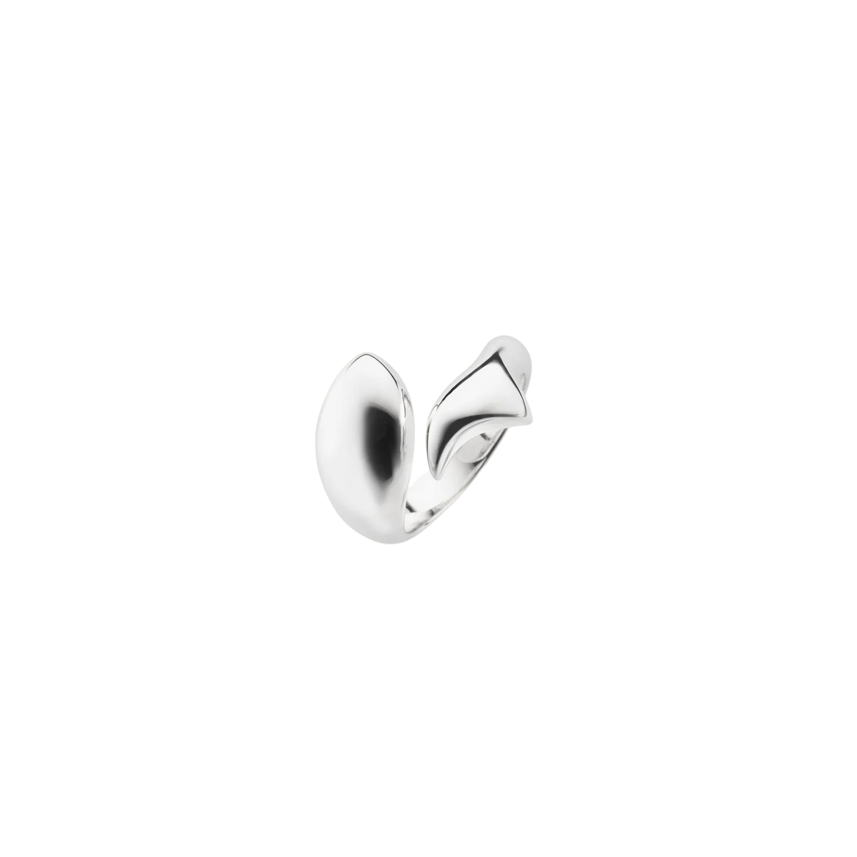 Monica Rich Kosann Jewelry - ’Perseverance’ Fish Sterling Silver Ring | Manfredi Jewels