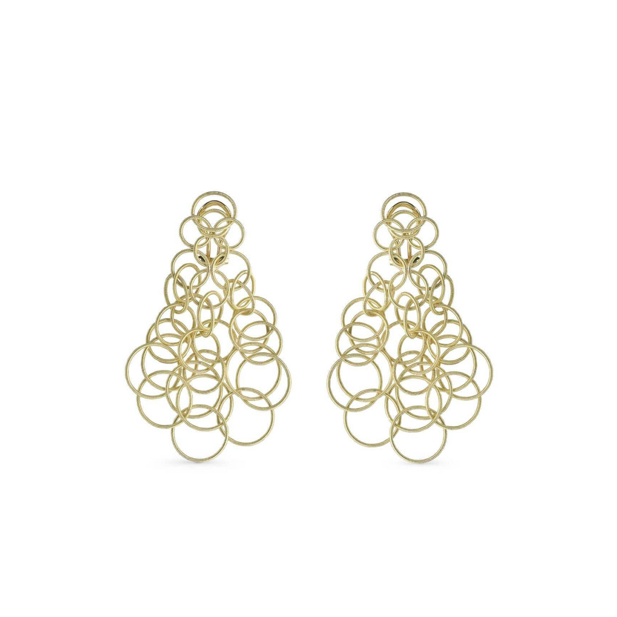 Buccellati Jewelry - Hawaii 18K Yellow Gold Drop Earrings | Manfredi Jewels