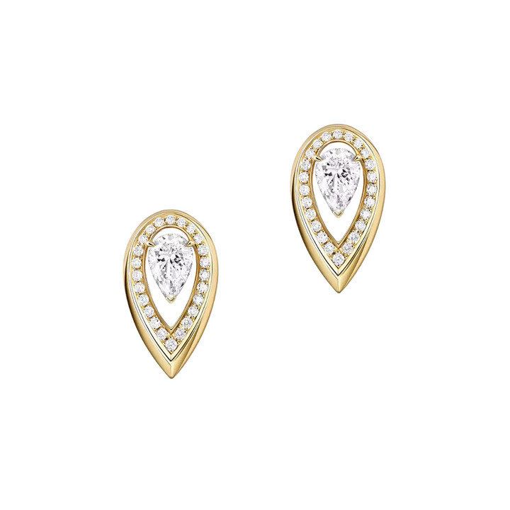 Messika Jewelry - Fiery 18K Yellow Gold & Diamond Earrings | Manfredi Jewels