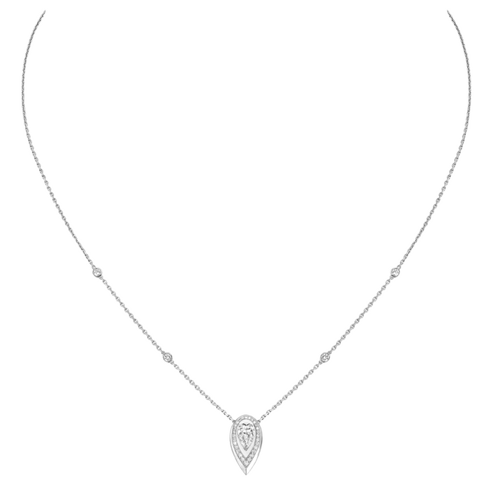 Messika Jewelry - Fiery 18K White Gold & Diamond Necklace | Manfredi Jewels