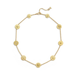 Orbit 18K Yellow Gold Diamond Necklace