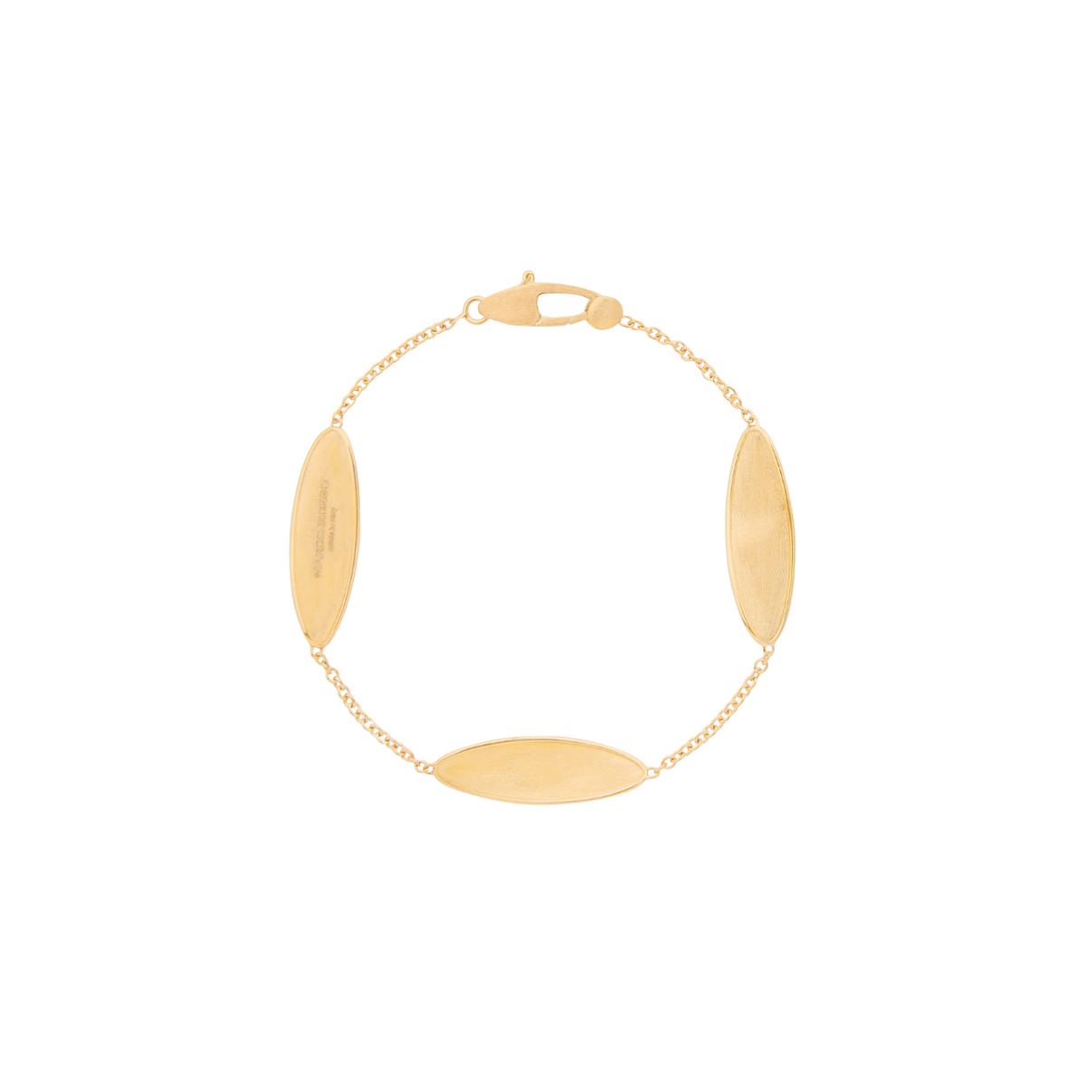 Marco Bicego Jewelry - Lunaria 18K Yellow Gold Station Bracelet | Manfredi Jewels