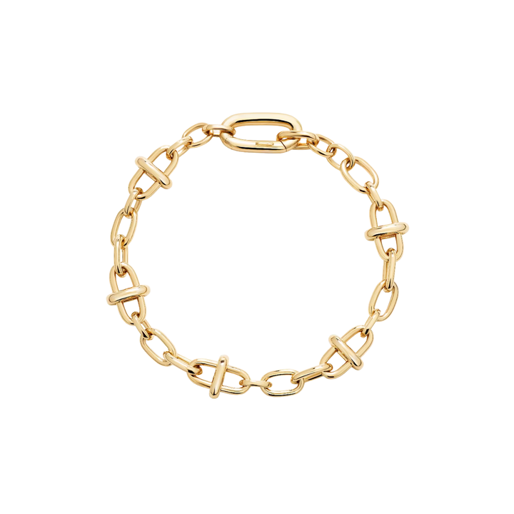 Pomellato Jewelry - Iconica 18K Yellow Gold Chain Iconica Bracelet | Manfredi Jewels
