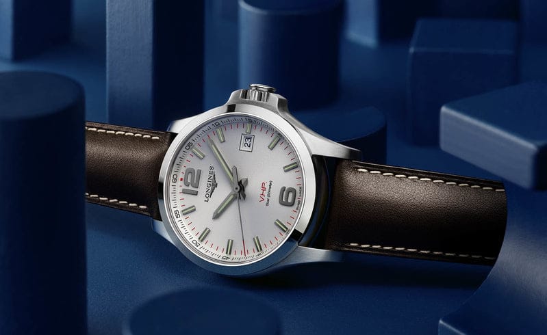 Longines Adorns Its Conquest V.H.P. With Leather