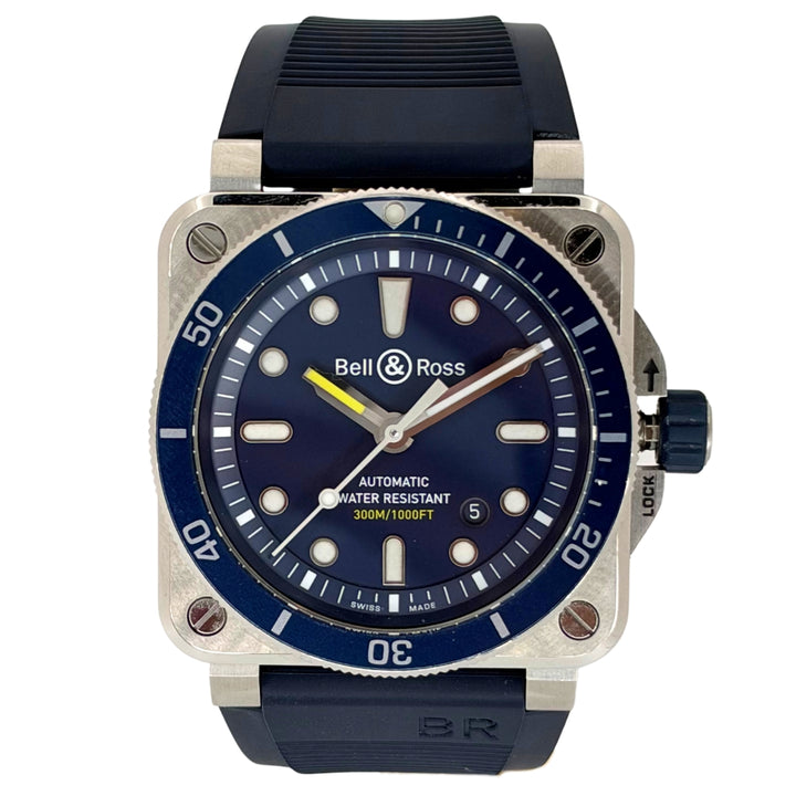 BR 03-92 Diver Blue 42mm Stainless Steel