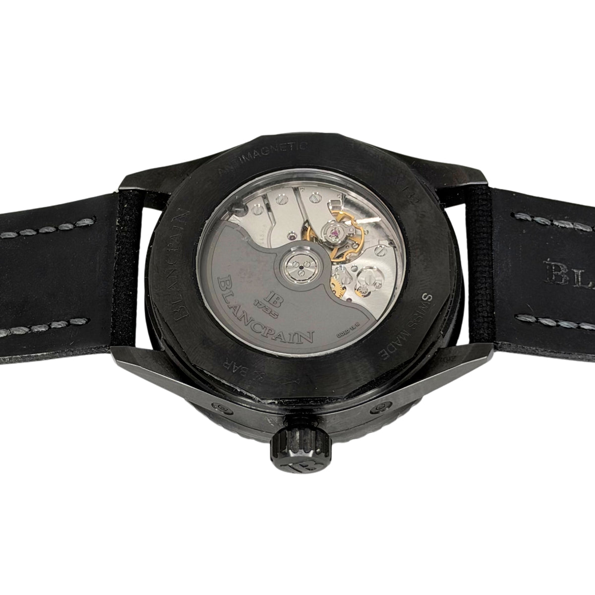 Bathyscaphe Complete Calendar 43.5mm Black Ceramic Green Dial