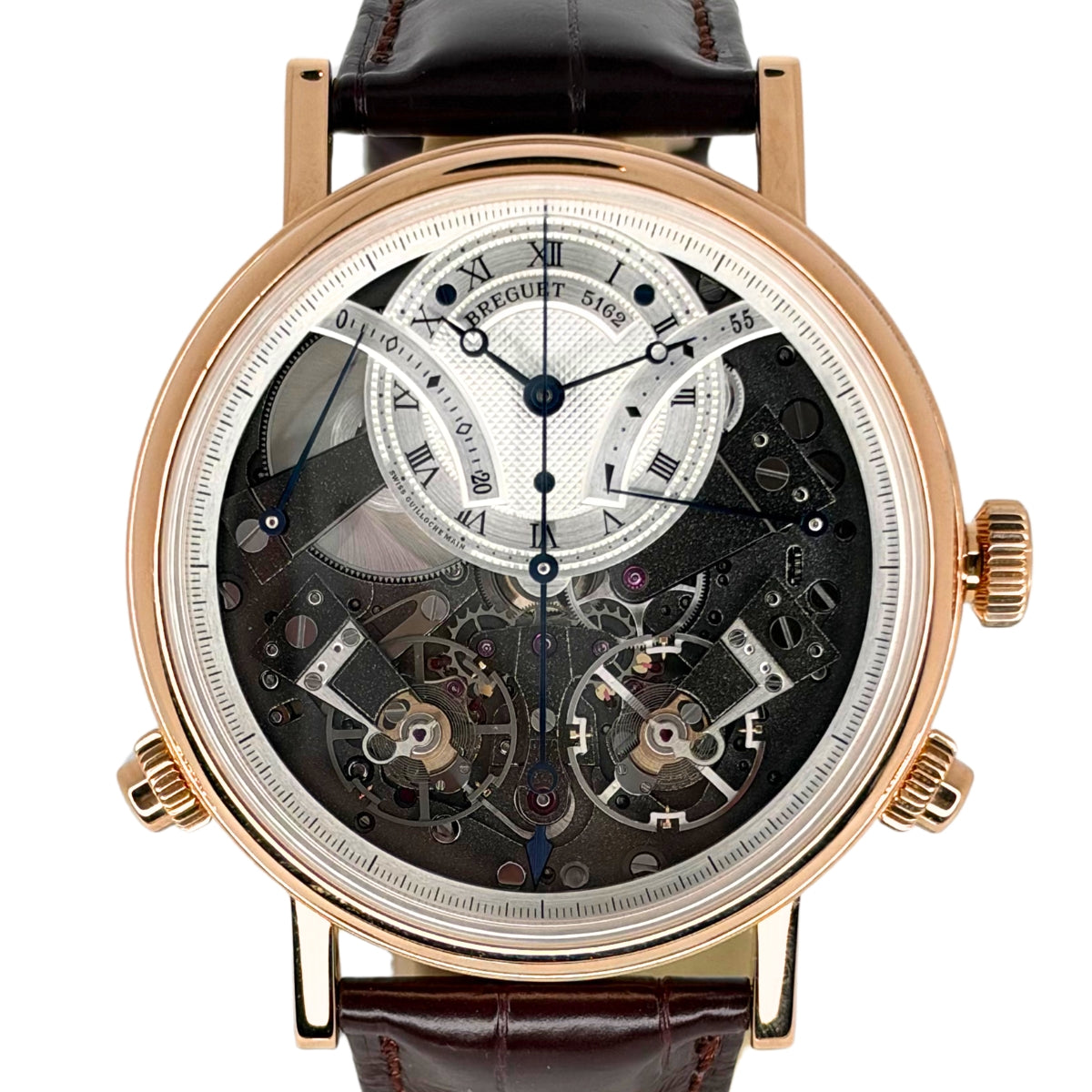 Tradition Independent Chronograph 44mm 18k Rose Gold