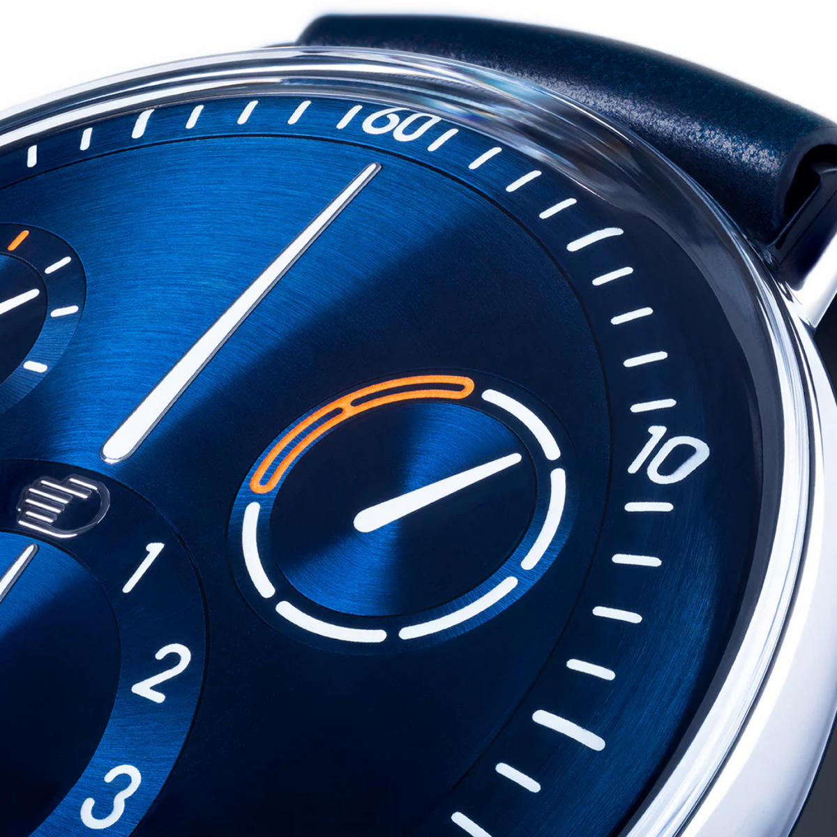 Ressence New Watches - TYPE 1 - ROUND NIGHT BLUE | Manfredi Jewels