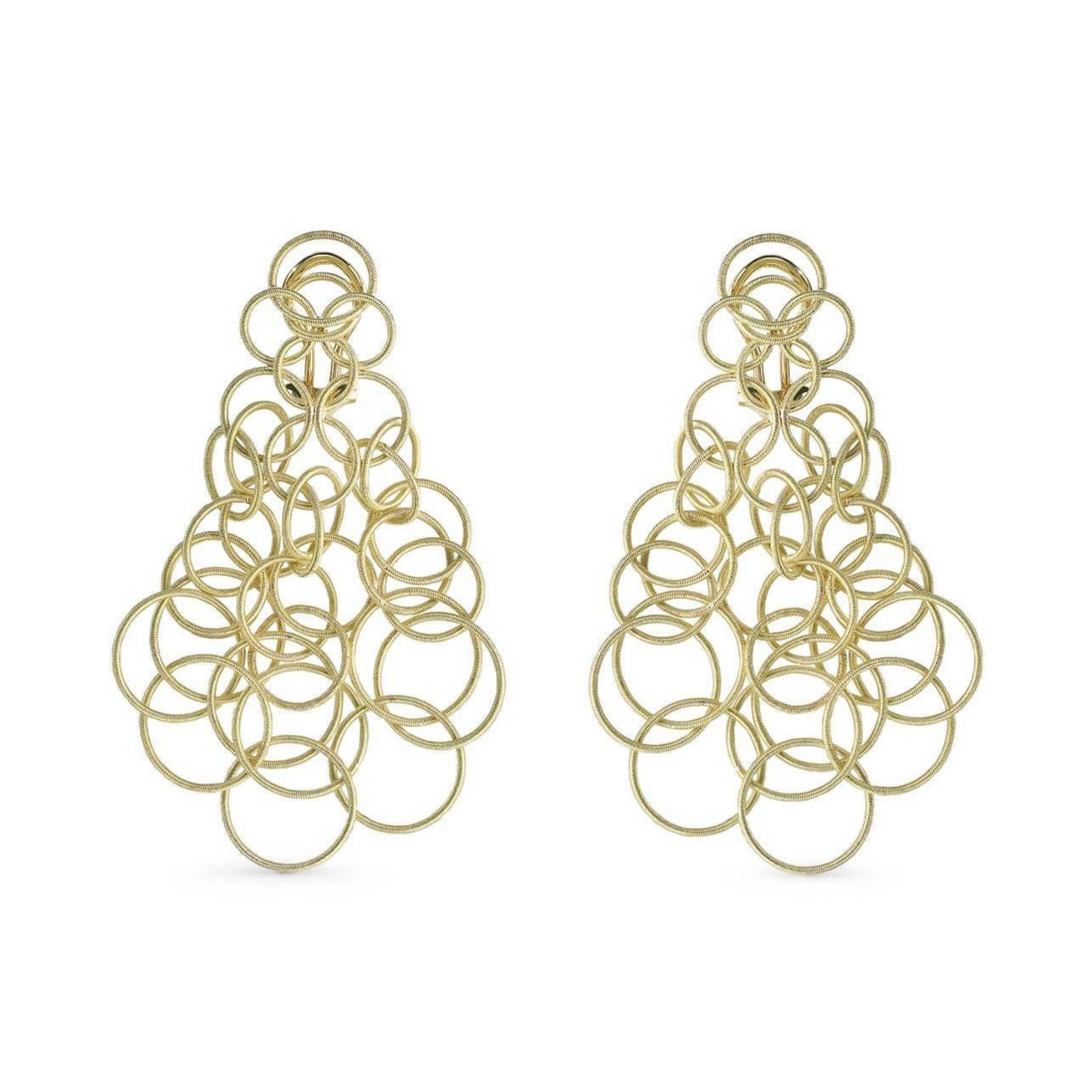 Buccellati Jewelry - Hawaii 18K Yellow Gold Drop Earrings | Manfredi Jewels