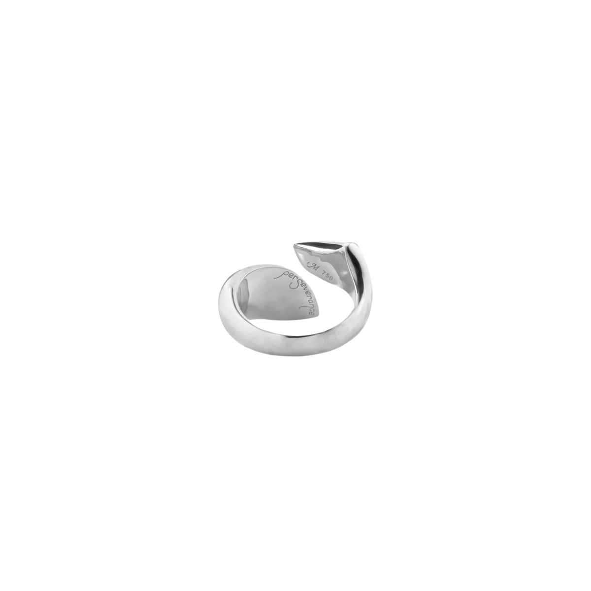 Monica Rich Kosann Jewelry - ’Perseverance’ Fish Sterling Silver Ring | Manfredi Jewels