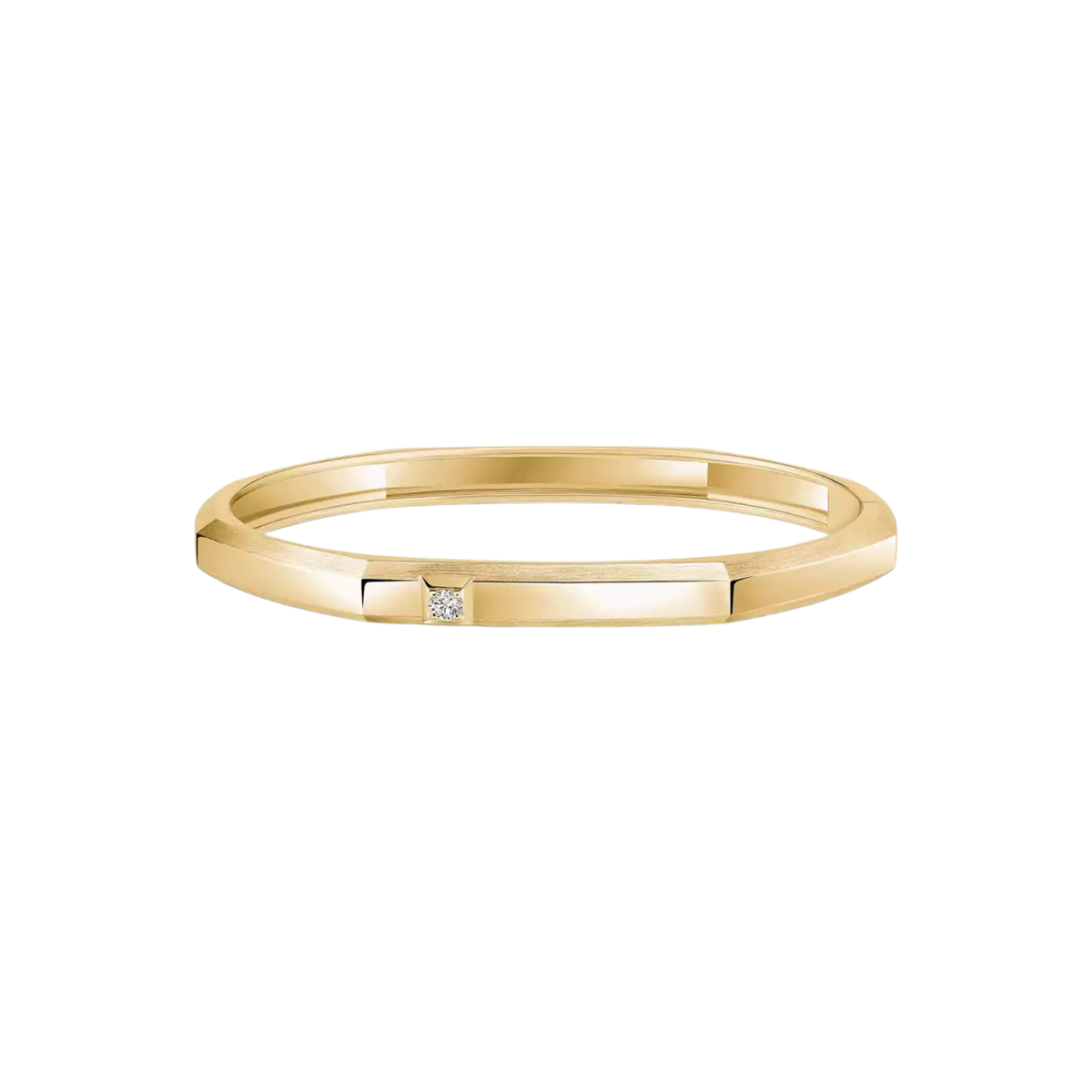 18K Yellow Gold Diamond Moderniste Bracelet