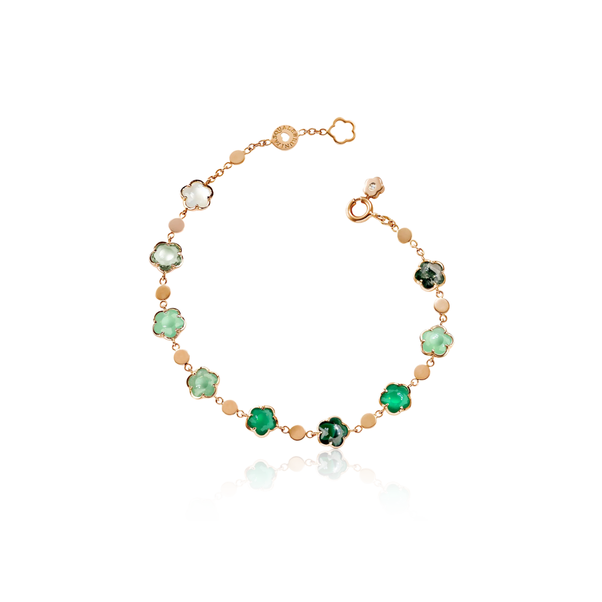 Pasquale Bruni Jewelry - 18K Rose Gold Figlia dei Fiori Gemstone Bracelet | Manfredi Jewels