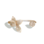 Giardini Segreti 18K Rose Gold White and Champagne Diamond Pavé Bracelet