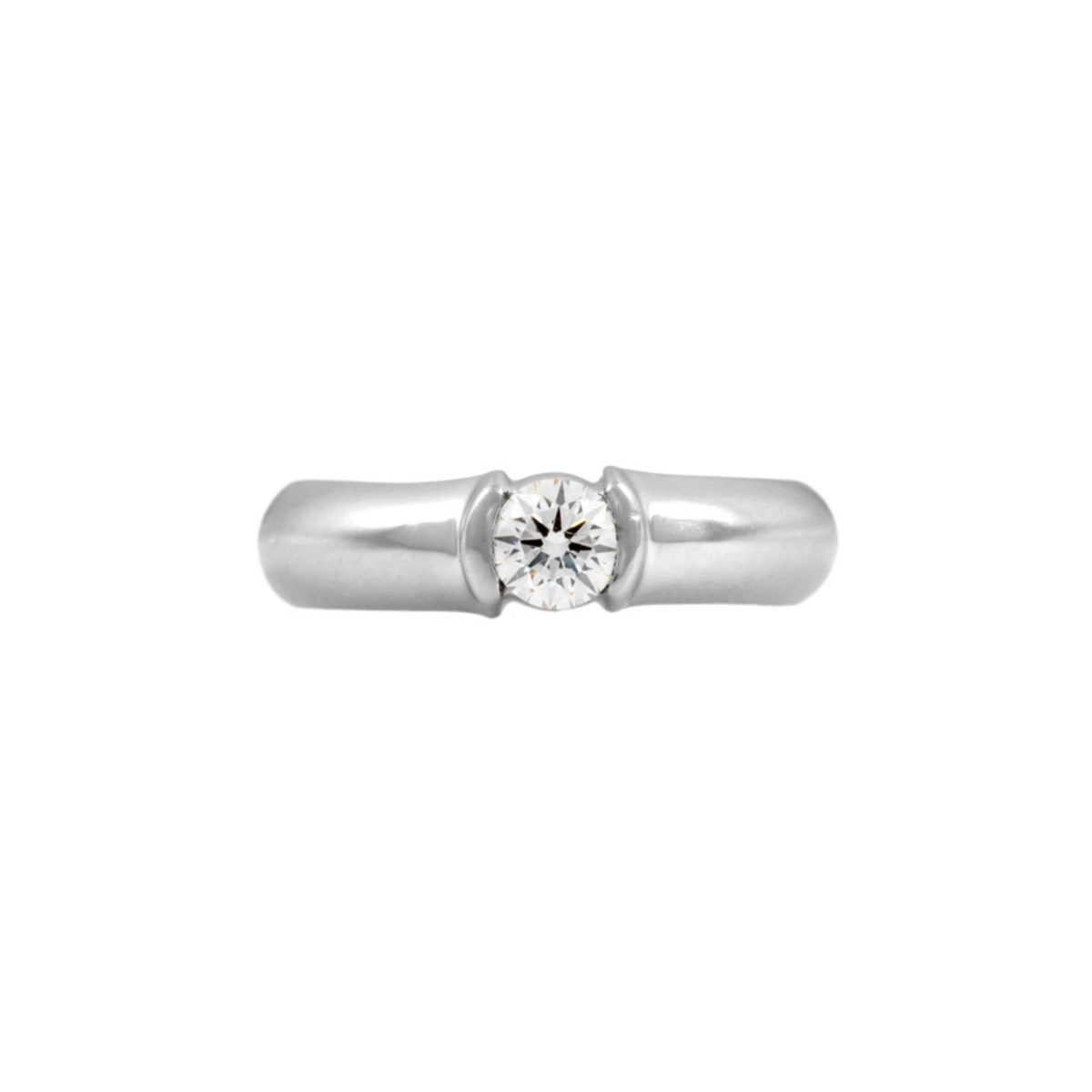 Tiffany & Co Platinum and Diamond Band