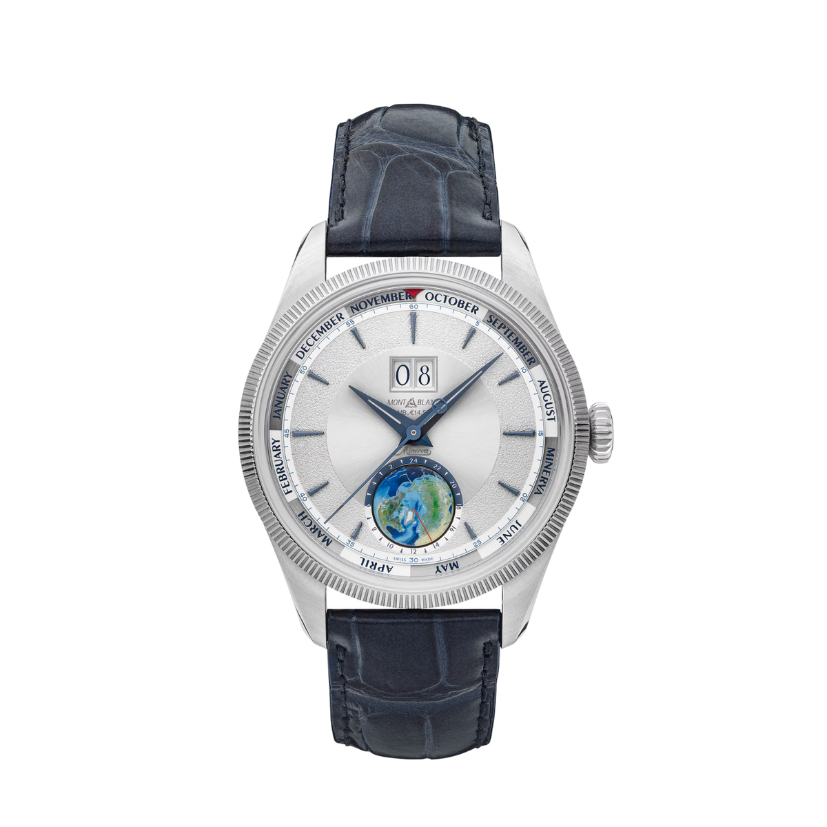 Montblanc New Watches - 1858 - ANNUAL CALENDAR GEOSPHERE LIMITED EDITION | Manfredi Jewels