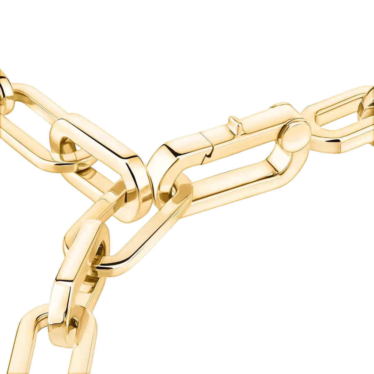 Move Link 18K Yellow Gold Diamond Bracelet