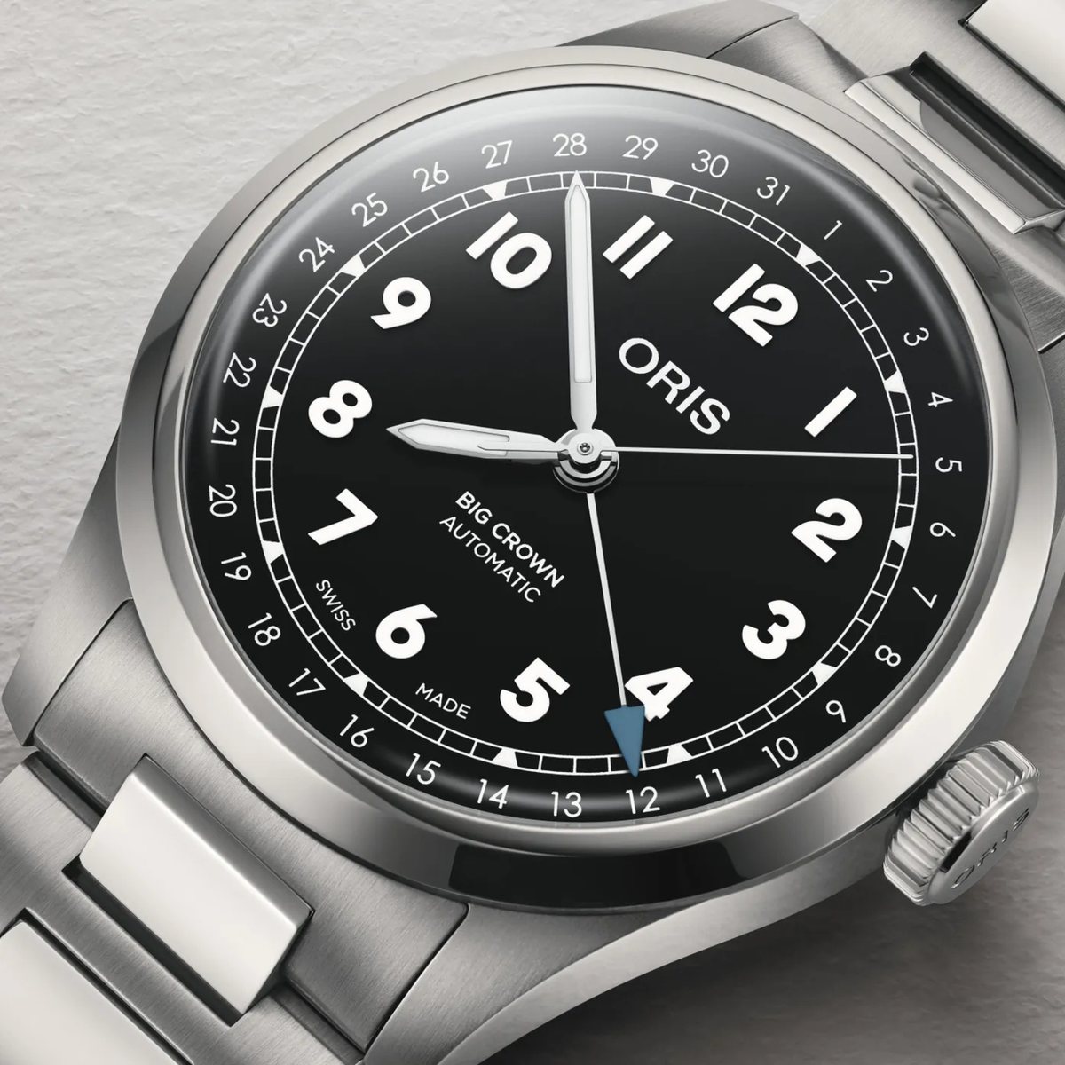 Oris New Watches - BIG CROWN POINTER DATE - BLACK | Manfredi Jewels