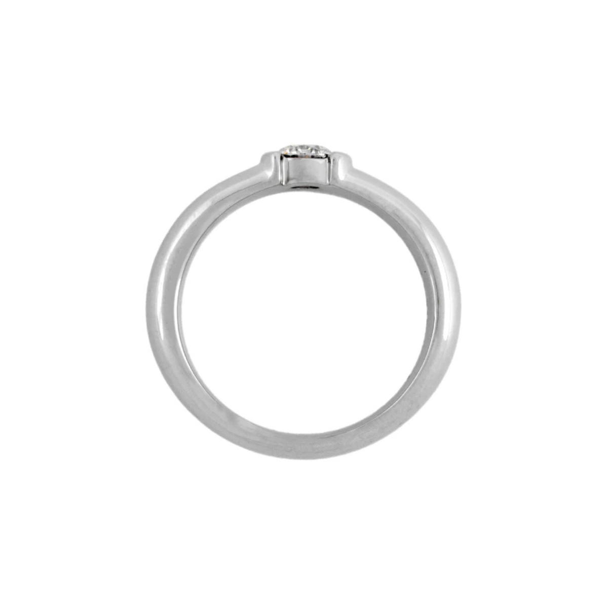 Tiffany & Co Platinum and Diamond Band