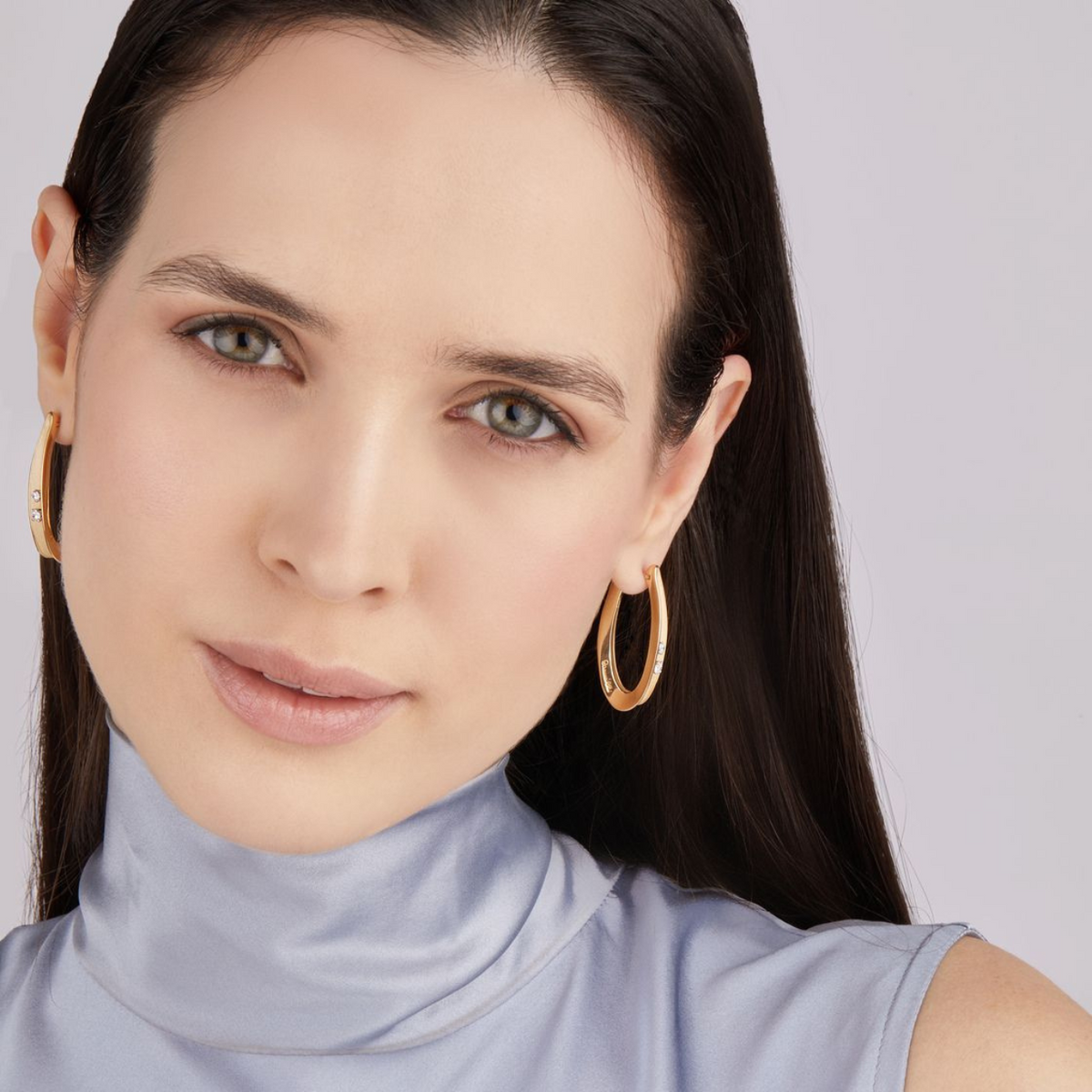 Cammilli Firenze Jewelry - Dune 18K Orange Apricot Gold Diamond Earrings | Manfredi Jewels
