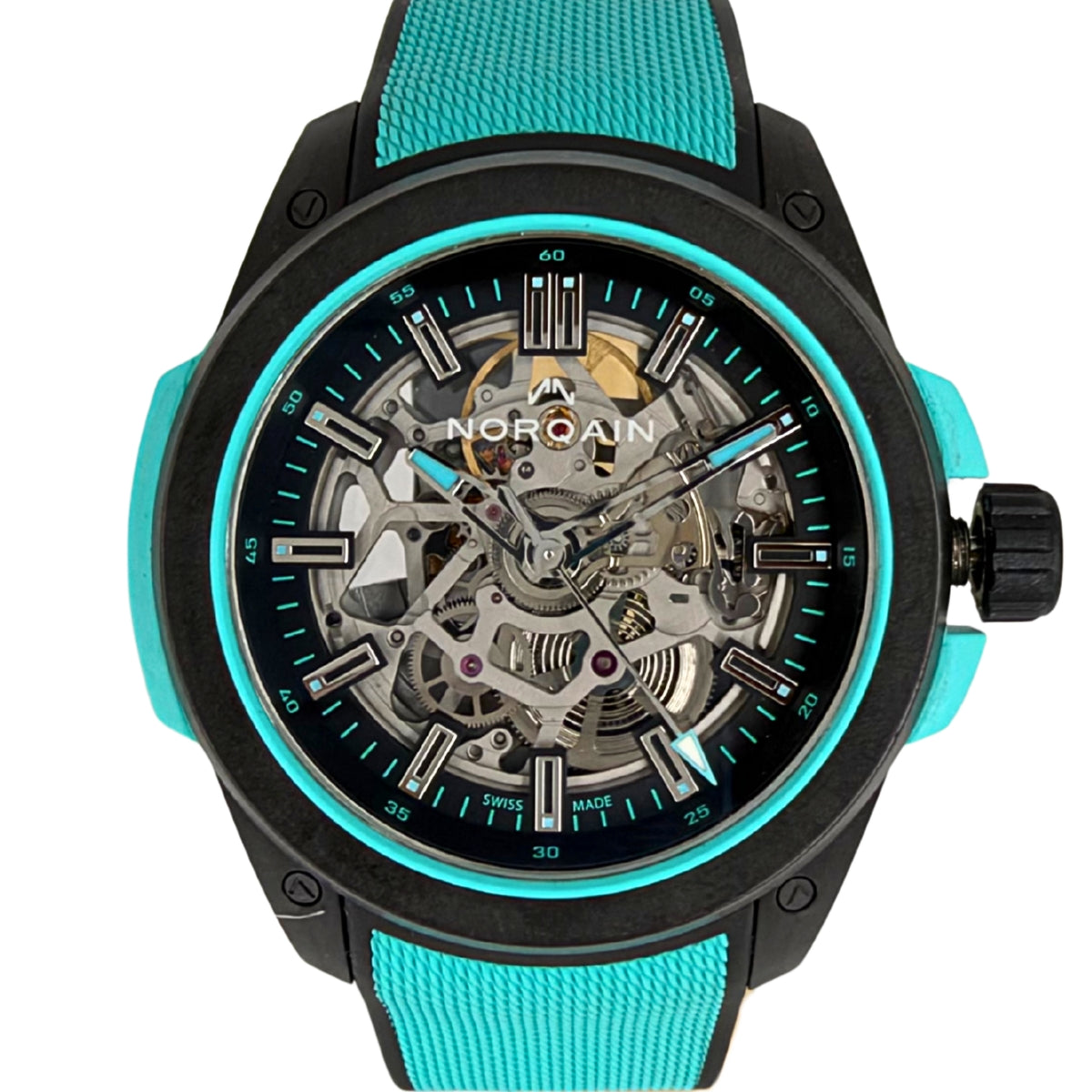 Wild ONE Skeleton Turquoise 42mm NORTEQ