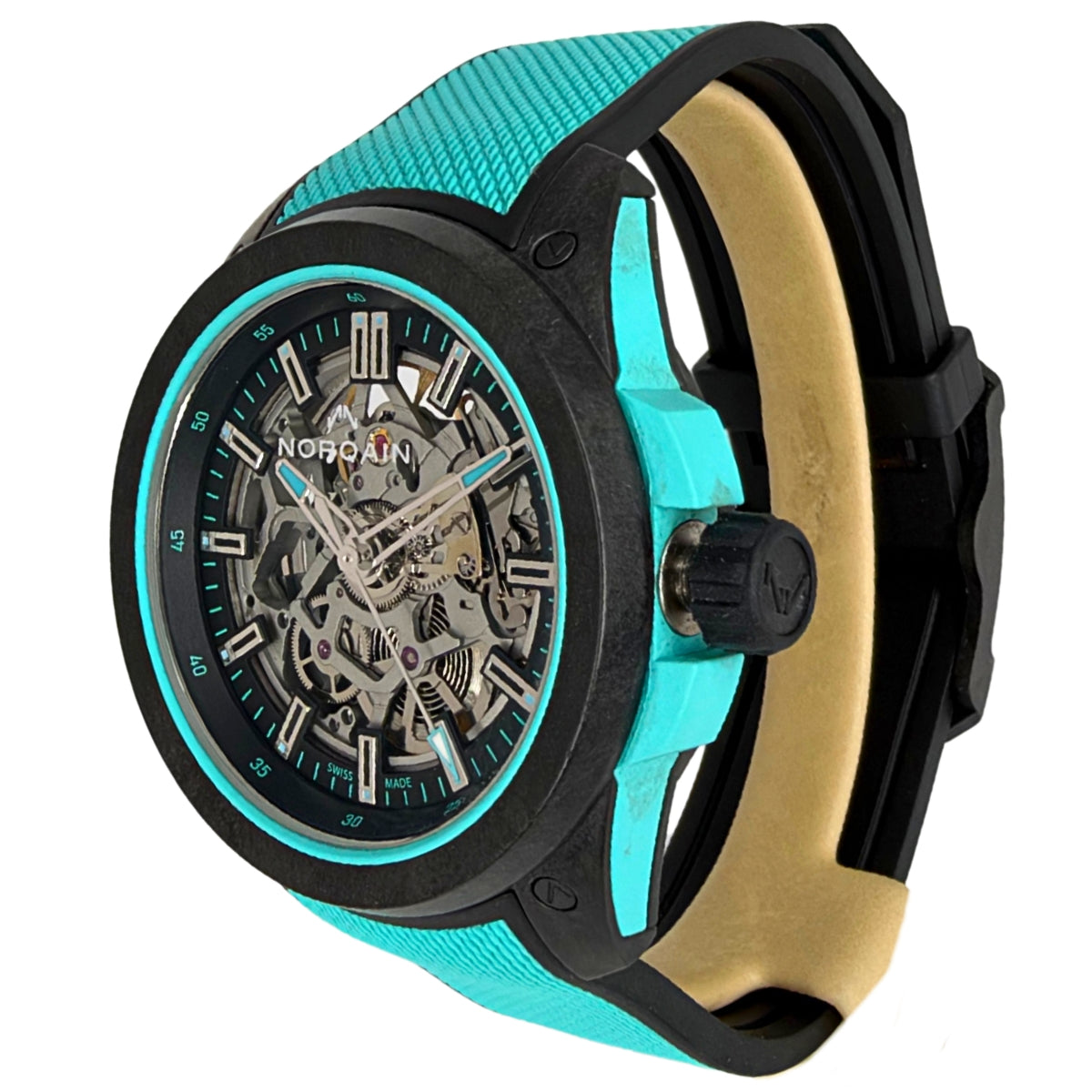 Wild ONE Skeleton Turquoise 42mm NORTEQ