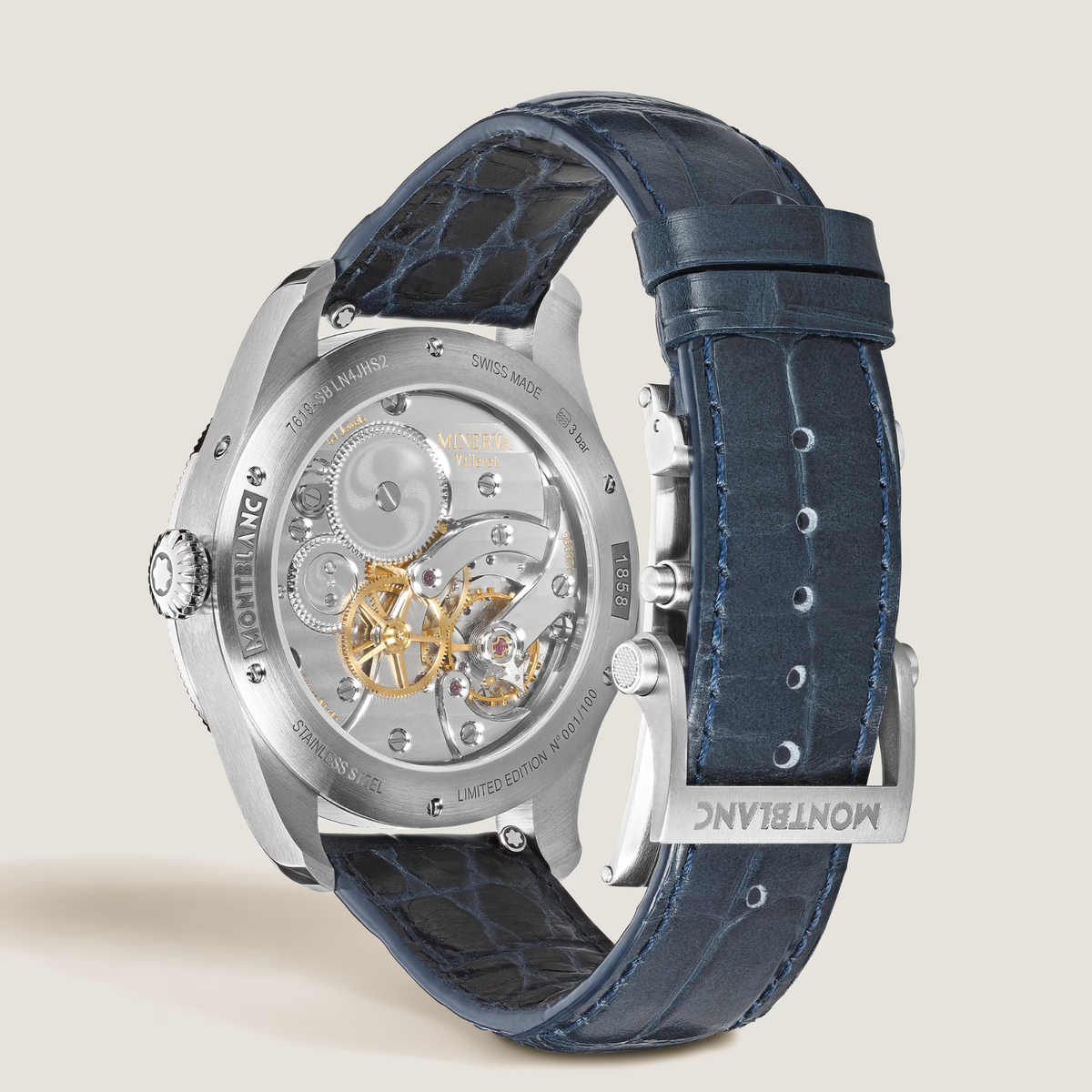 Montblanc New Watches - 1858 - ANNUAL CALENDAR GEOSPHERE LIMITED EDITION | Manfredi Jewels