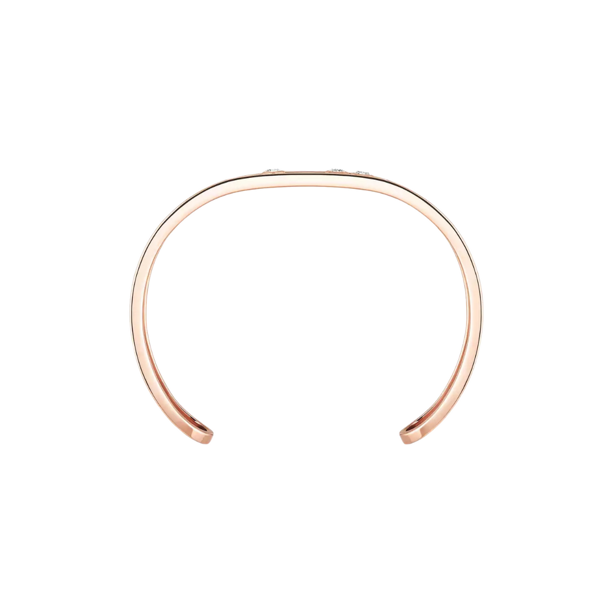 Messika Jewelry - 18K Rose Gold Move Joaillerie Diamond Bangle | Manfredi Jewels