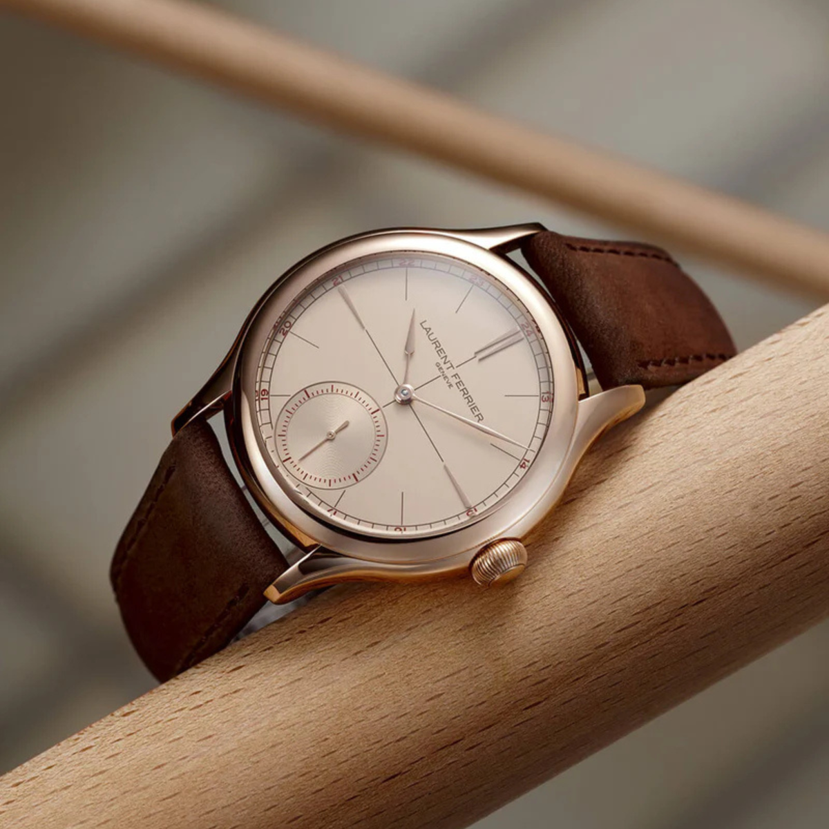 Laurent Ferrier New Watches - CLASSIC ORIGIN BEIGE | Manfredi Jewels