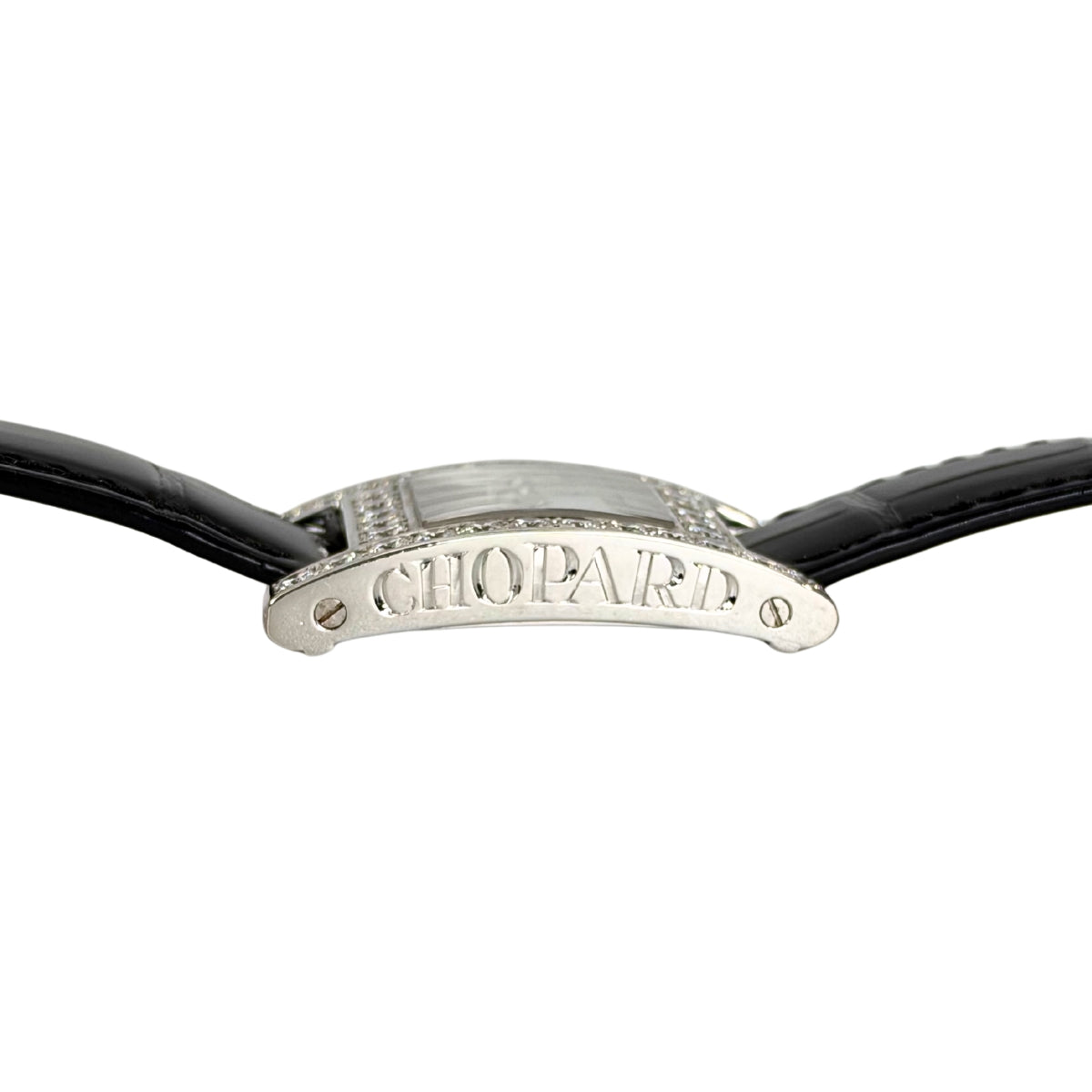 H 18K White Gold Diamond Bezel