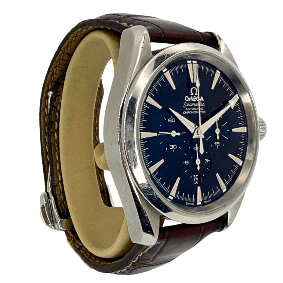 Seamaster Aqua Terra Chronograph 42.2mm Black Dial