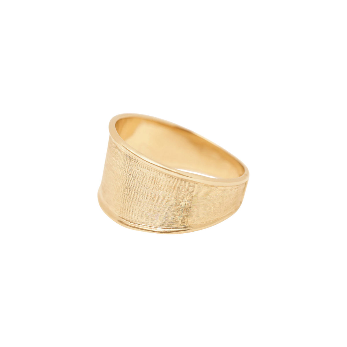 Marco Bicego Jewelry - 18K Yellow Gold Small Lunaria Band Ring | Manfredi Jewels
