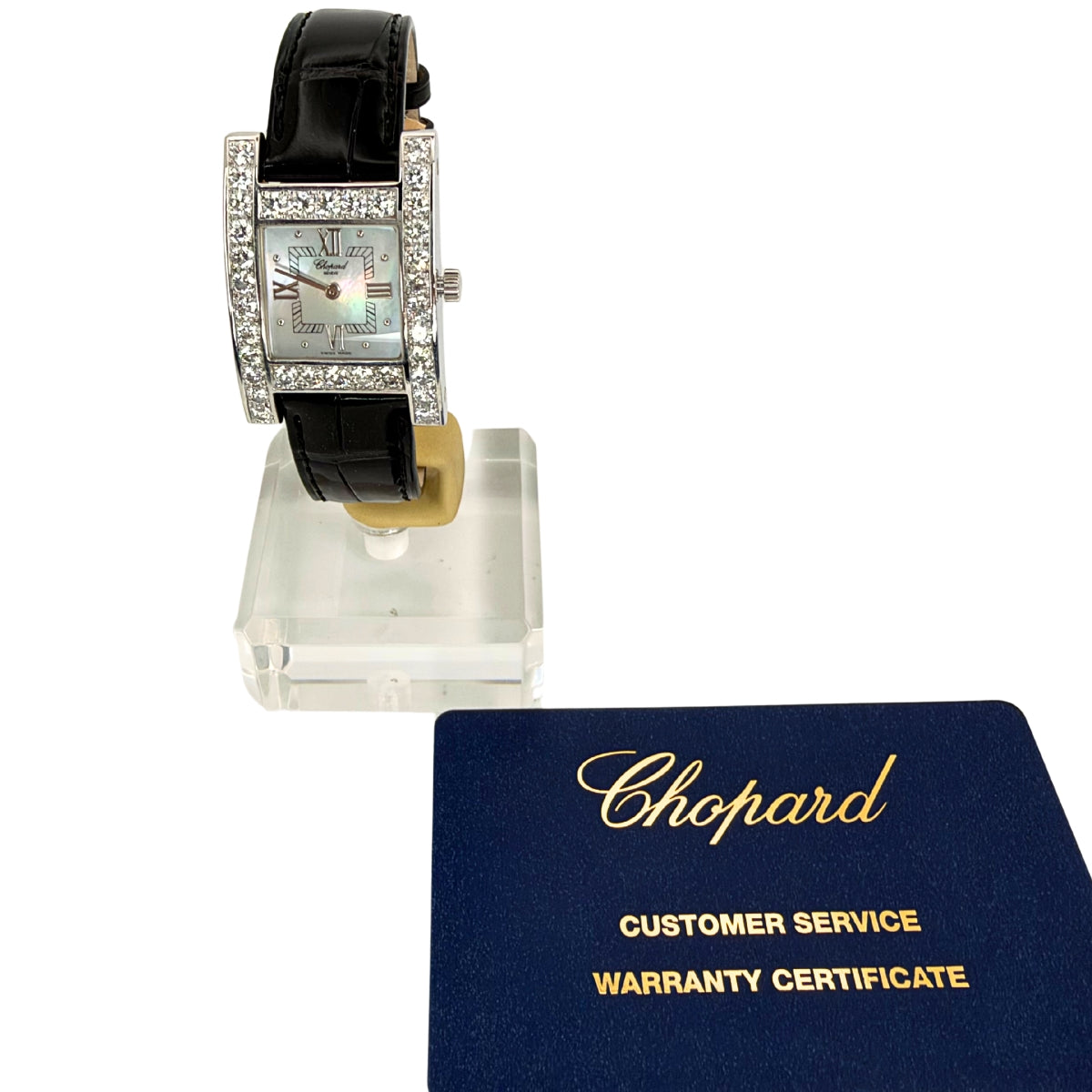 H 18K White Gold Diamond Bezel