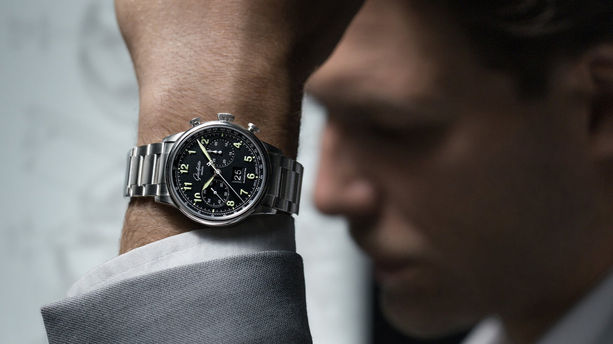 Glashütte Original Watches - Senator Chronograph Navigator | Manfredi Jewels
