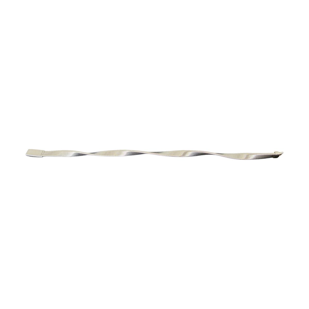 Marrakech Twisted Coil Bangle Bracelet in 18K White Gold