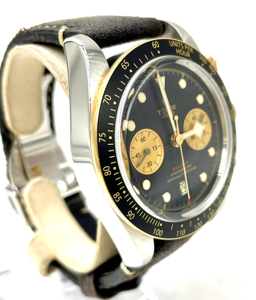 Black Bay Steel and Gold Chronograph M79363N 003