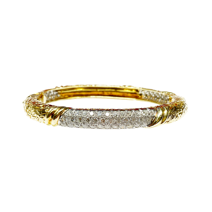 18K Yellow Gold Diamond Bracelet