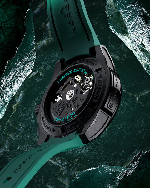 NORQAIN Independence Wild One Skeleton - Gecko Green - New