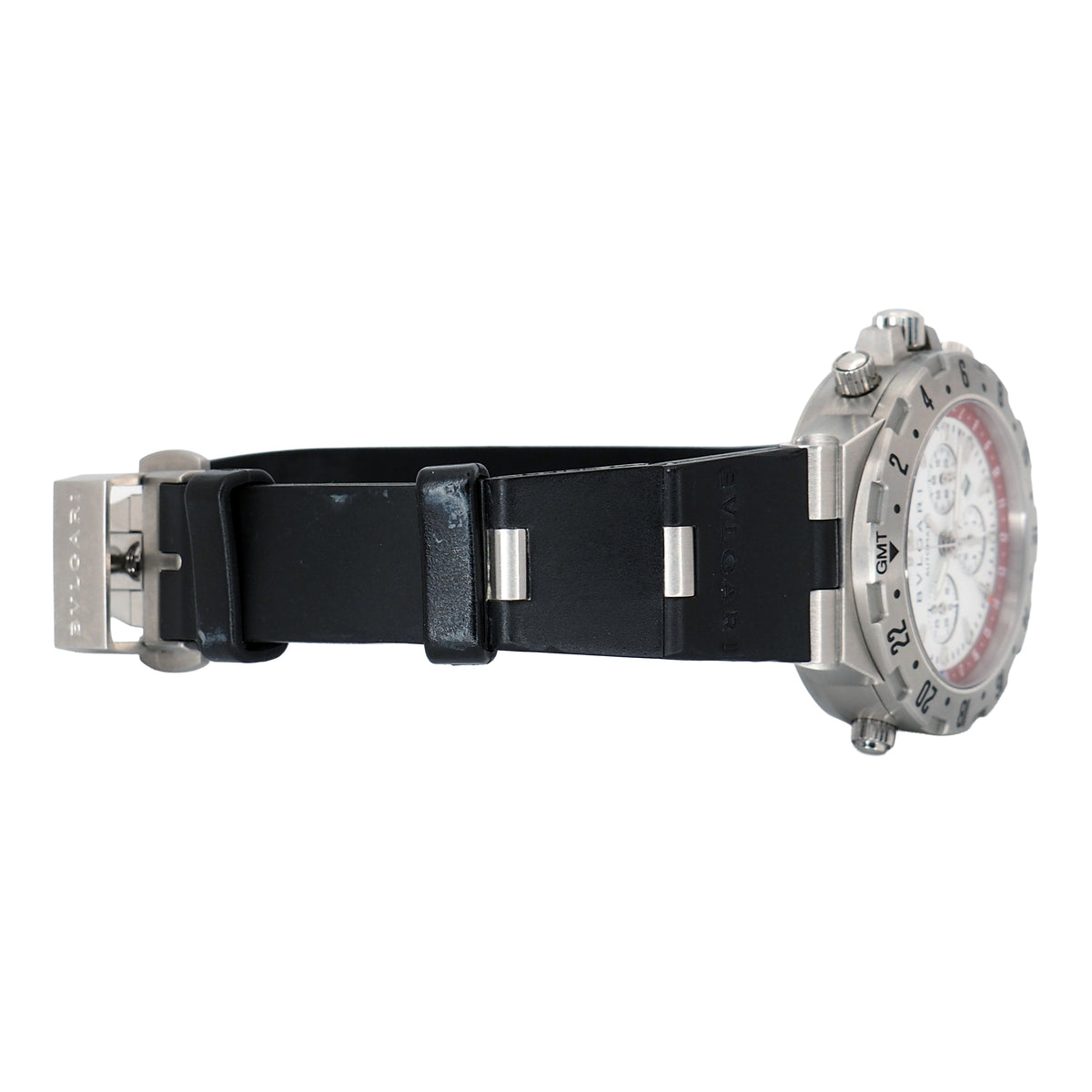 Pre-Owned BVLGARI Pre-Owned Watches - Diagono GMT Flyback Chronograph | Manfredi Jewels