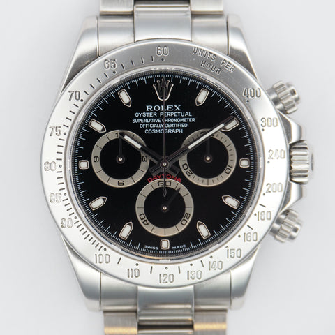 Black Daytona Stainless Steel