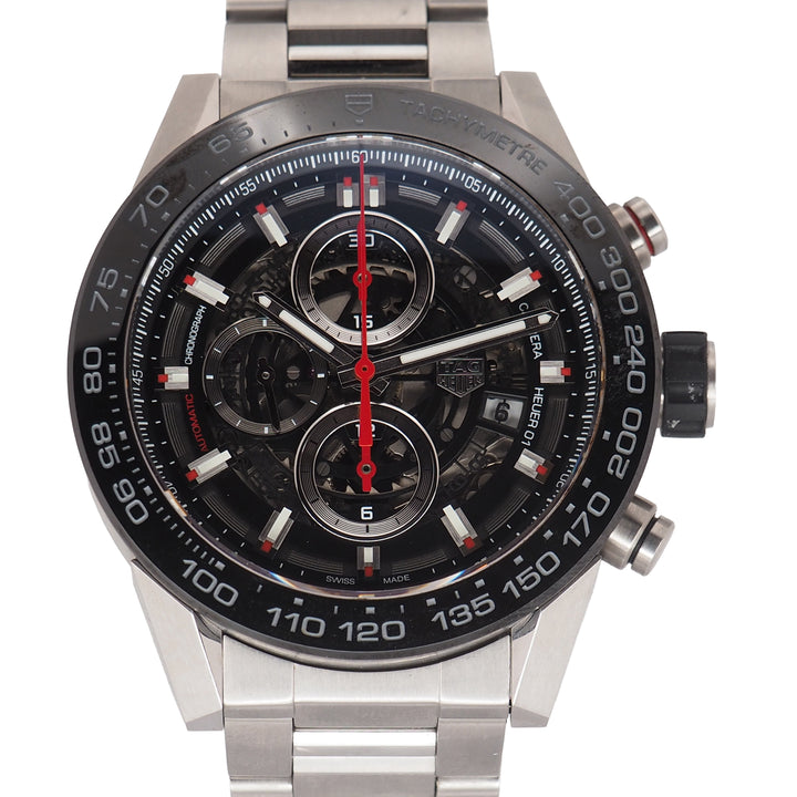 Pre-Owned Tag Heuer Pre-Owned Watches - Carrera Calibre HEUER 01 | Manfredi Jewels