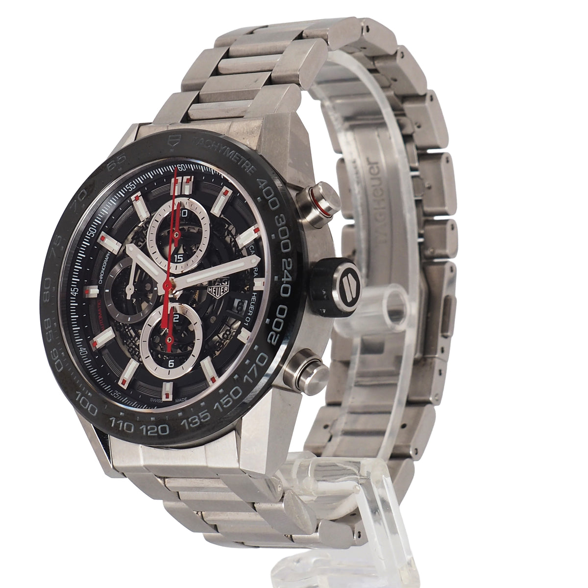 Pre-Owned Tag Heuer Pre-Owned Watches - Carrera Calibre HEUER 01 | Manfredi Jewels