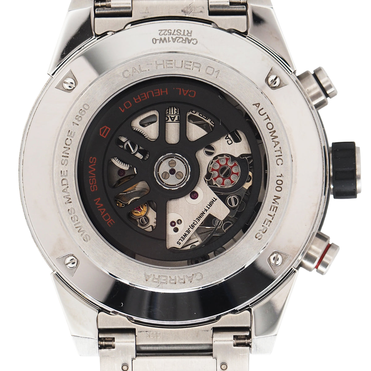 Pre-Owned Tag Heuer Pre-Owned Watches - Carrera Calibre HEUER 01 | Manfredi Jewels
