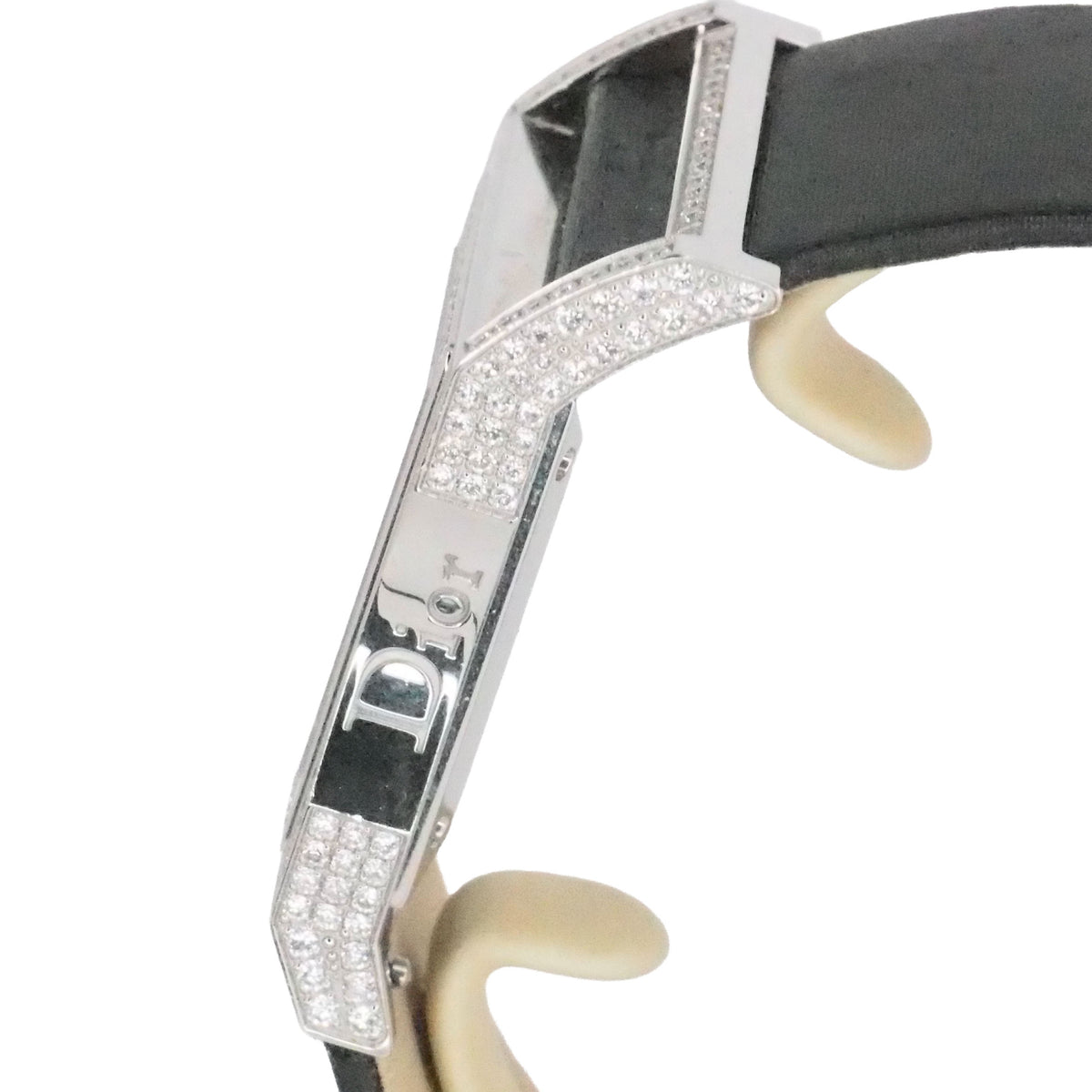 Dior Chris 47 Diamond-Set Stainless Steel Watch
