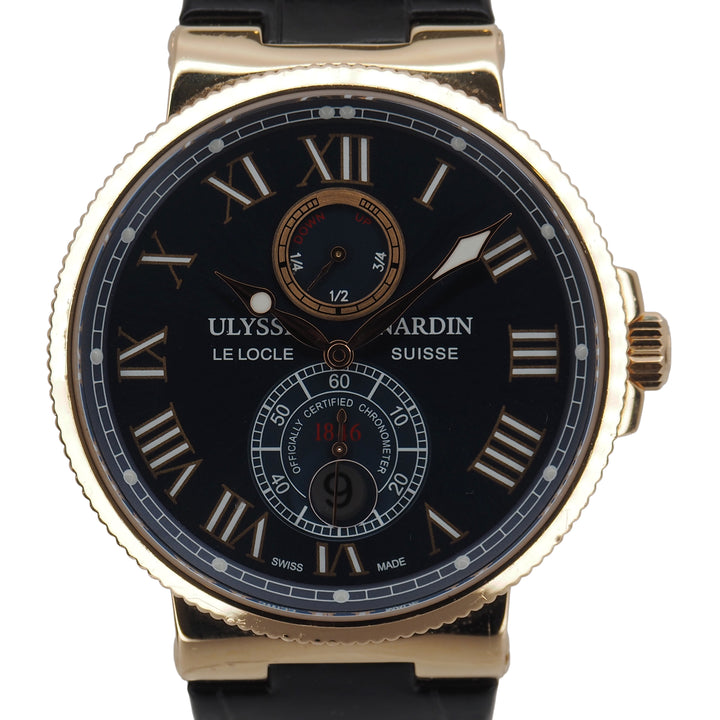 Pre-Owned Ulysse Nardin Pre-Owned Watches - Marine Chronomaster | Manfredi Jewels