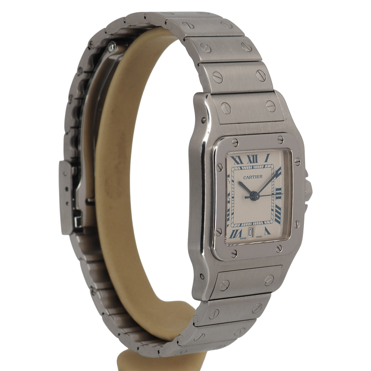 Pre-Owned Cartier Pre-Owned Watches - Cartier Santos Galbée | Manfredi Jewels